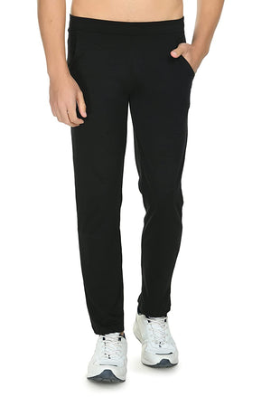 Open image in slideshow, USI Men&#39;s Cotton Pants (L) Black
