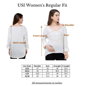 USI Uni Style Image Womens Round Neck Full Sleeve Jersey