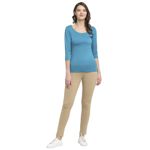 USI Uni Style Image Women's Smart Fit Trouser: Color Beige