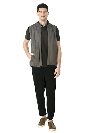 USI Men's Sleeveless Cotton Jacket