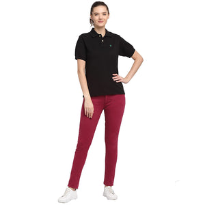 USI Uni Style Image Women's Polo: Color Black