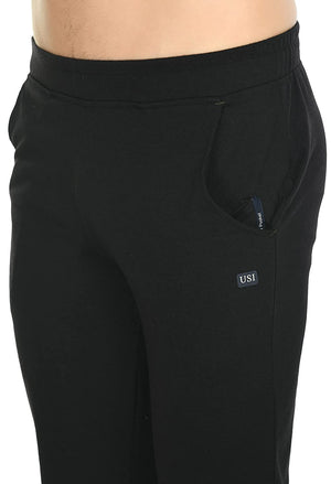 USI Men's Cotton Pants (L) Black