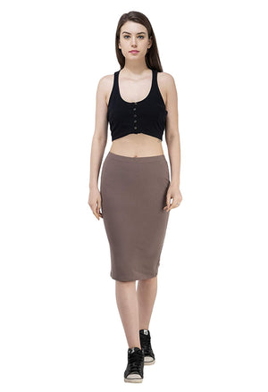 USI High Waist Cotton Pencil Skirt 2X-Large