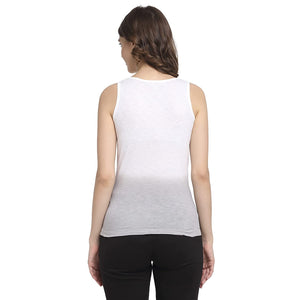 USI Uni Style Image Women's Relax Fit Tank top Color Grey 2XL