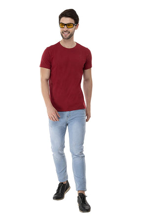 USI Uni Style Image Mens T-Shirt Color: Red