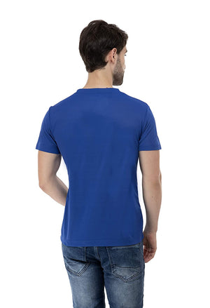 USI Uni Style Image Mens Active Fit Round Neck T-Shirt 2XL Blue