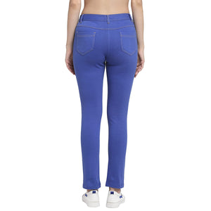 USI Uni Style Image Women's Smart Fit Trouser: Color Ampro Blue