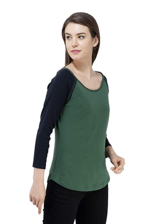 USI Women's Raglan T-Shirt Large