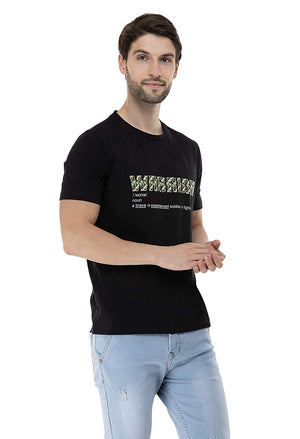 USI Uni Style Image Mens T-Shirt Color: Black