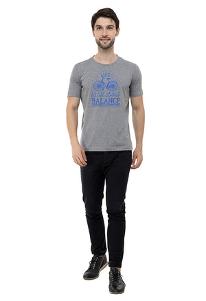 USI Uni Style Image Mens T-Shirt Color: Grey