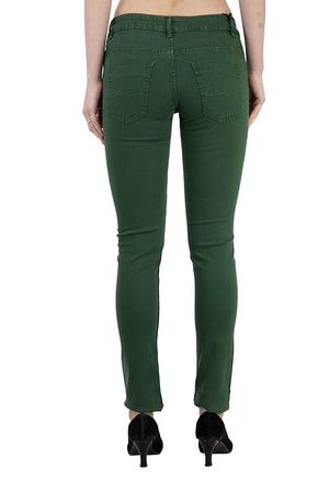 USI Uni Style Image Women's Cotton Trousers Color F.Green