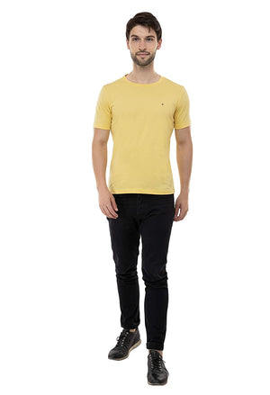 USI Uni Style Image Mens T-Shirt Color: Lemon