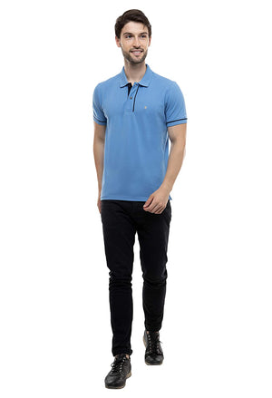 USI Uni Style Image Mens T-Shirt Color: Blue