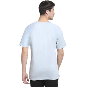 USI Uni Style Image Men's Slub Henley Round Neck T-Shirt