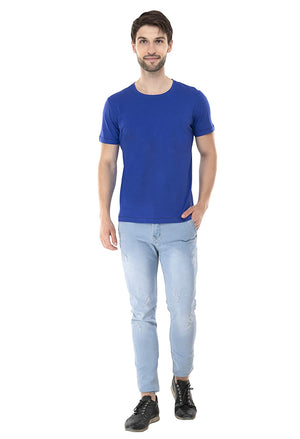 USI Uni Style Image Mens T-Shirt Color: Blue