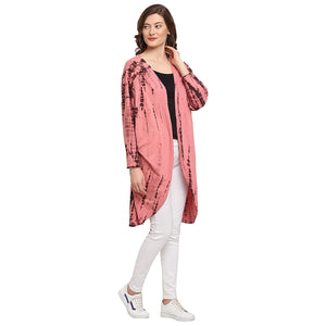 USI Uni Style Image Women's Cotton Shrug Color Pink/Brown