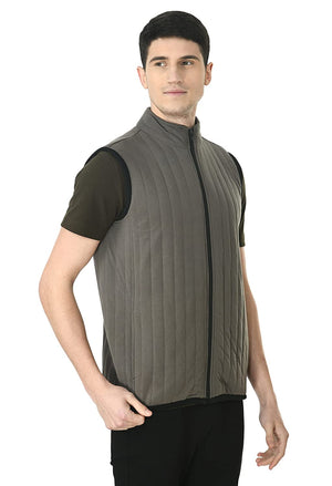 USI Men's Sleeveless Cotton Jacket