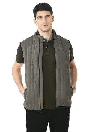 Open image in slideshow, USI Men&#39;s Sleeveless Cotton Jacket
