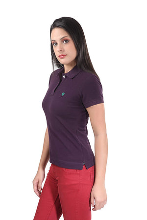 USI Uni Style Image Women's Polo Color-Purple