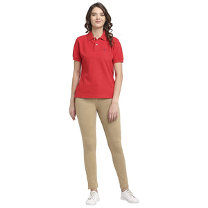 USI Uni Style Image Women's Polo: Color Red 2XL