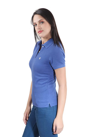 USI Uni Style Image Women's Polo Color-Ampro Blue