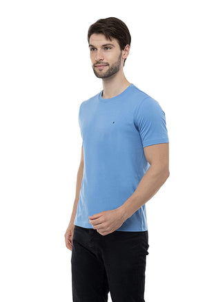 USI Uni Style Image Mens Round Neck T-Shirt Color: H. Blue