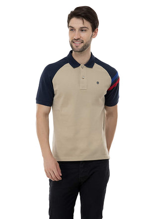 Open image in slideshow, USI Uni Style Image Mens T-Shirt Color: Beige
