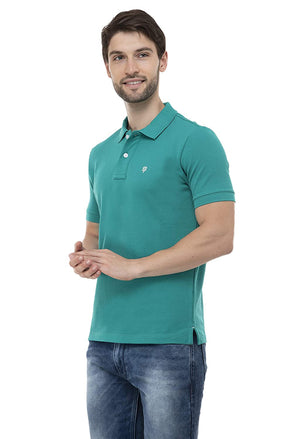 USI Uni Style Image Mens Smart Fit Con 11 Polo T-Shirt Color Dynasty Green