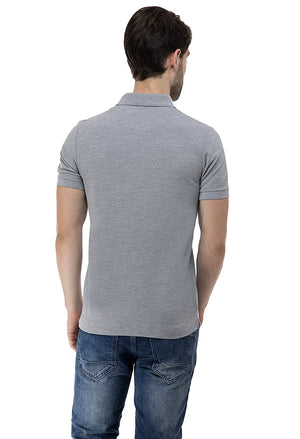 USI Uni Style Image Mens T-Shirt Color: Grey Mel