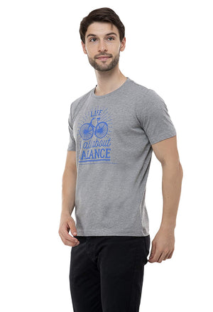 USI Uni Style Image Mens T-Shirt Color: Grey