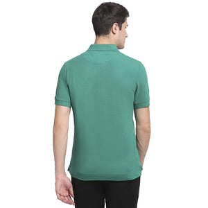 USI Uni Style Image Mens Smart Fit Con 11 Polo T-Shirt Color: Ultramarine Green