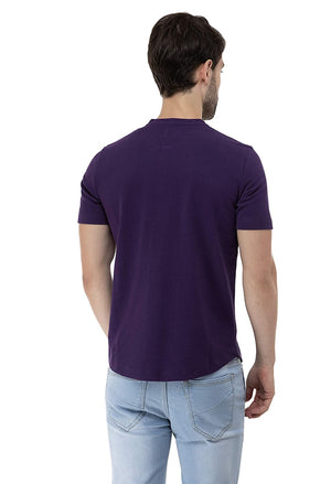 USI Uni Style Image Mens T-Shirt Color: Purple