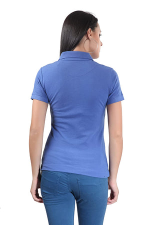 USI Uni Style Image Women's Polo Color-Ampro Blue