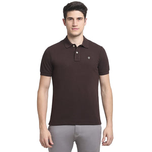 Open image in slideshow, USI Uni Style Image Mens Smart Fit Con 11 Polo T-Shirt Color: Coffee
