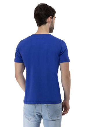 USI Uni Style Image Mens T-Shirt Color: Blue