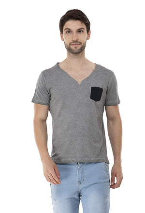 Open image in slideshow, USI Uni Style Image Mens T-Shirt Color: Grey
