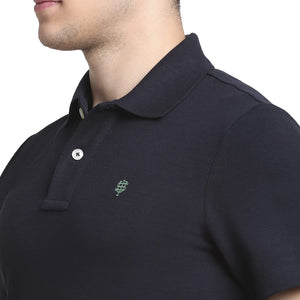 USI Uni Style Image Mens Smart Fit Con 11 Polo T-Shirt Color: Navy