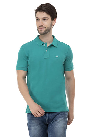 Open image in slideshow, USI Uni Style Image Mens Smart Fit Con 11 Polo T-Shirt Color Dynasty Green
