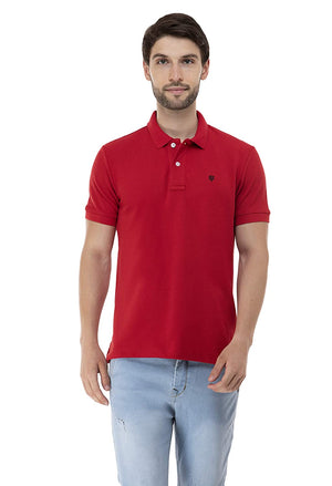 Open image in slideshow, USI Uni Style Image Mens Smart Fit Con 11 Polo T-Shirt Color: Red
