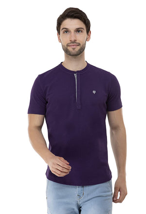 Open image in slideshow, USI Uni Style Image Mens T-Shirt Color: Purple
