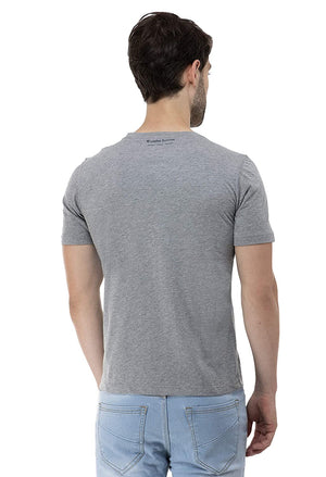 USI Uni Style Image Mens T-Shirt Color: Grey