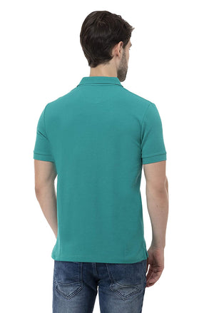 USI Uni Style Image Mens Smart Fit Con 11 Polo T-Shirt Color Dynasty Green