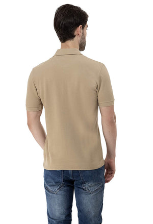 USI Uni Style Image Mens Smart Fit Con 11 Polo T-Shirt Color: Beige