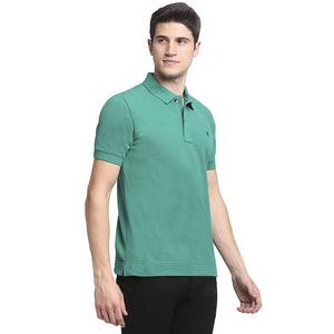 USI Uni Style Image Mens Smart Fit Con 11 Polo T-Shirt Color: Ultramarine Green