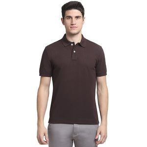 Open image in slideshow, USI Uni Style Image Mens Smart Fit Con 11 Polo T-Shirt Color: Coffee Large
