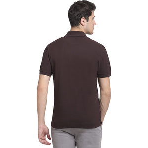 USI Uni Style Image Mens Smart Fit Con 11 Polo T-Shirt Color: Coffee Large