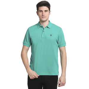 Open image in slideshow, USI Uni Style Image Mens Smart Fit Con 11 Polo T-Shirt Color: Dynasty Green
