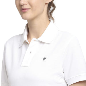 USI Uni Style Image Women's Polo: Color White