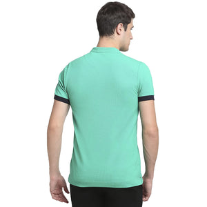 USI Uni Style Image Mens Mandarin Collar T-Shirt Color: LT. Green