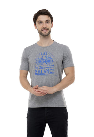 Open image in slideshow, USI Uni Style Image Mens T-Shirt Color: Grey
